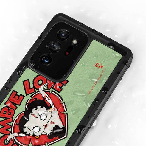 Betty Boop Zombie Love Galaxy Note20 Ultra 5G Waterproof Case